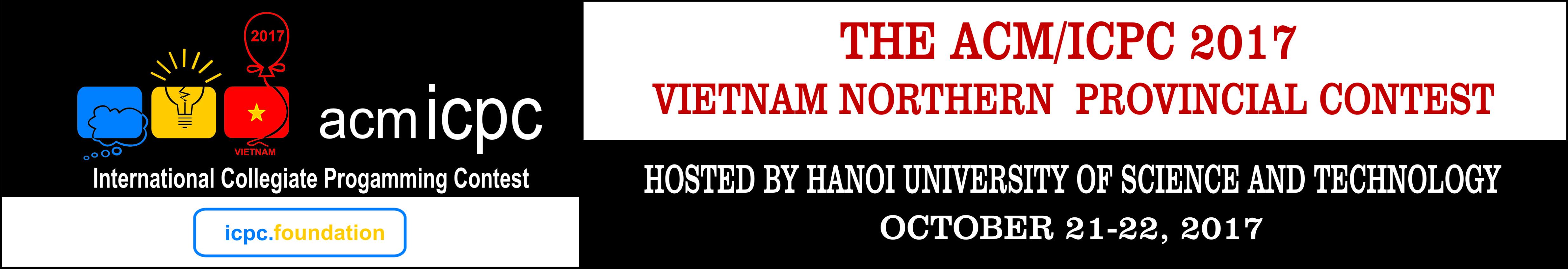 2017 Vietnam Northern Provincial Programming Contest